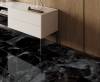 Керамогранит Laparet Andora Black чёрный полированный 60x120 фото 3
