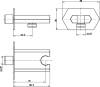 Шланговое подключение Lemark LM3985C c держателем для душа фото 2