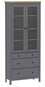 Шкаф Гуд Лакк Сага 2.08.07.130.15 Серый/ясень