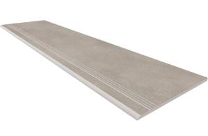 Ступень Ametis by Estima Солум 74240 Steptrade/OS03_NS/30x120x9 Темно-серый Неполированный с насечками 30x120