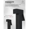 Гигиенический душ Filarete Fing FL101BL со смесителем, черный фото 13