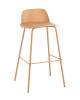 Набор из 4 барных стульев Stool Group Mist 8063T 75 yellow Y06 X4 желтый фото 2
