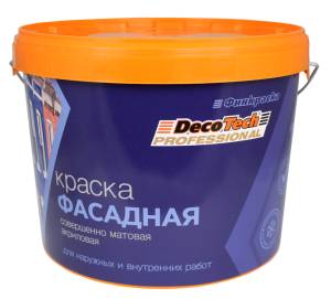 Краска DecoTech Фасадная база LС 0.9 л