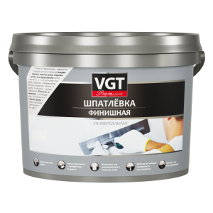 Шпатлевка финишная VGT Premium 3.6 кг