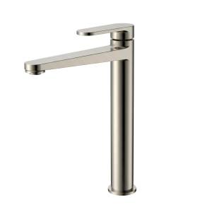 Смеситель для раковины AQUAme Novara AQM6914BN высокий, брашированный никель