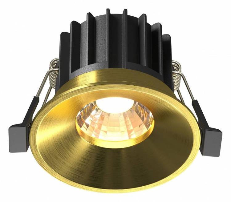 Встраиваемый светильник Maytoni Technical Round DL058-12W3K-BS