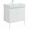 Тумба с раковиной Aquanet Nova Lite 75 302526 подвесная, белый глянец фото 11