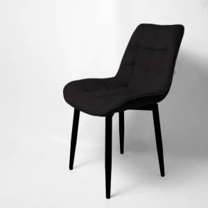 Стул Арника Бостон 00-00273321 черный матовый Velutto 34 черный
