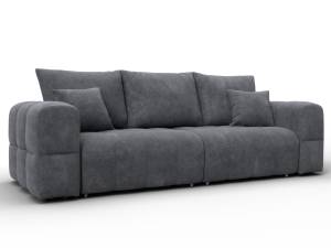 Диван прямой Лига Диванов Лига 110 136505 BRUT 16 темно-серый