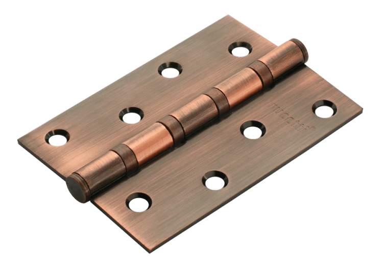 Петля дверная Rucetti RS 100X70X2.5-4BB AB Античная Бронза