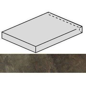 Ступень Italon Дженезис 620070001067 Меркури Браун Угловая Левая 33x60