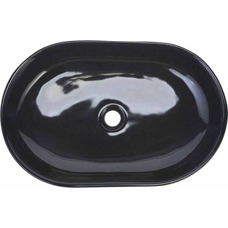 Раковина beWash Bogen 88601006 60 см, черная глянцевая