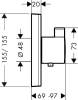 Душевой комплект Hansgrohe Raindance Select E 300 (3 jet) 26468000 + 27856000 + 26455000 + 15760000 + 15764000 фото 15