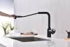 Смеситель для кухни Paulmark Urban Ur213104-AN с выдвижным изливом, антрацит фото 10