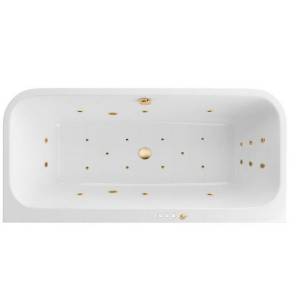 Акриловая ванна Excellent Arana 180x85 "ULTRA" (золото)