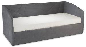 Кровать односпальная Mebelson Бест KM.S-15.2171, КМ.S-15.2171 графит