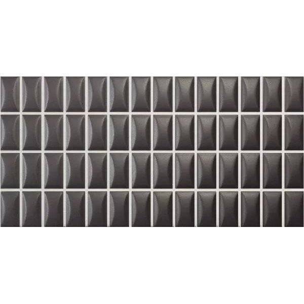 Керамическая плитка WOW 3D Bars 135548 Bevel Onix Matt 12.5x25