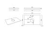 Столешница Kerama Marazzi Iconico (Иконико) PL1.SG50008220R\80 белый натуральный, 79.6x48 фото 3