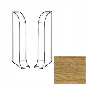 Заглушки LinePlast Анданте Дуб L033 58 мм (пара)