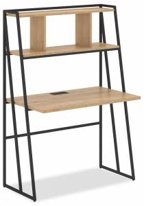 Стол компьютерный Skyland Loftis 00-07090572 Дуб Бофорд/Черный