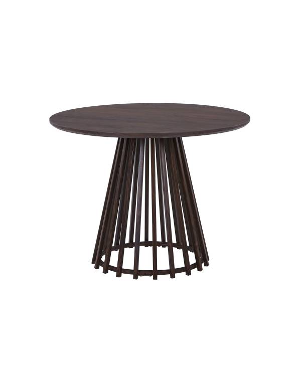 Стол обеденный Stool Group Daphne DT-2409001P 73044 top DUAL орех 100x100x75