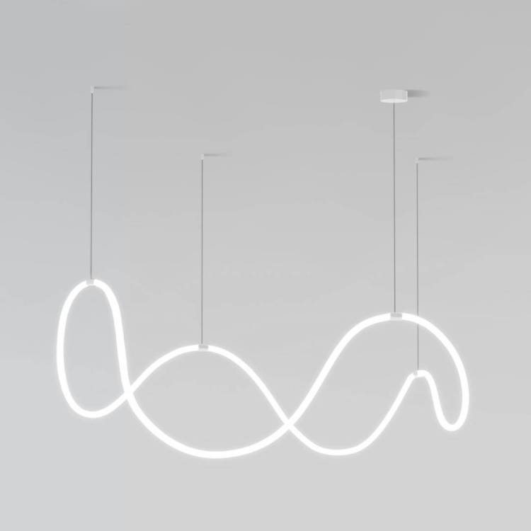 Подвесной светодиодный светильник Eurosvet 90288/1 белый