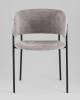 Кресло Stool Group Нэлли AV 486-C82-9005 букле светло-серый фото 3