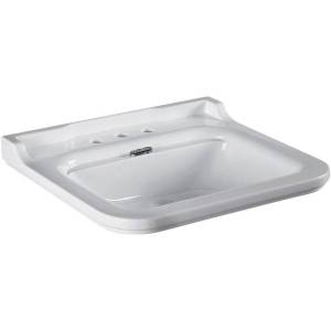 Раковина Kerasan Waldorf 4141K1bi/cr*3 80 см