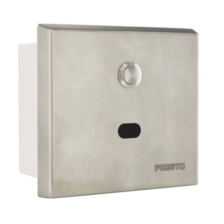 Клапан смыва Presto Sensao 55440 8600 N, электронный, сенсорный
