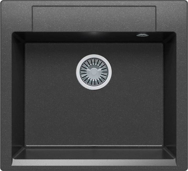 Кухонная мойка Polygran Argo ARGO-560 575806 Черный 51x56