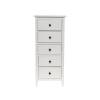 Комод Leset Мира-5 2500000193514 белый