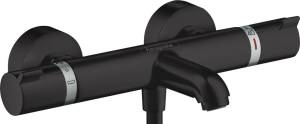 Термостатический смеситель Hansgrohe Ecostat Comfort 13114670 для ванны с душем, матовый черный