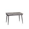 Стол обеденный Tetchair Balmoral 21861 серый, черный 120(160)x80x75 фото 4