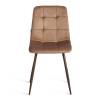 Стул Tetchair Chilly (mod. JSC-220) 24350 коричневый, орех, велюр фото 5