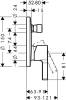 Смеситель для ванны с душем Hansgrohe Metris S 31465000 фото 2