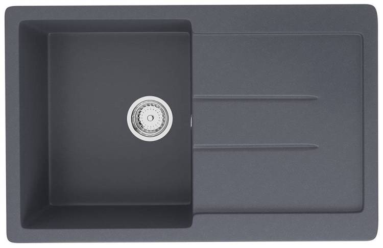 Мойка кухонная Ulgran Classic U-507-343 Антрацит