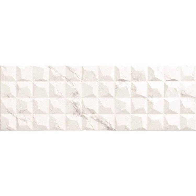 Керамическая плитка Goetan Luxury Relieve Prisma White 30x90