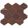 Мозаика Atlas Concorde Blaze 9BNC Corten Mosaico Nest 25.8x29.4