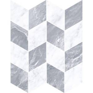 Мозаика Vitra Marmori K9466548LPR1VTE0 Шеврон Холодный Микс 24x31