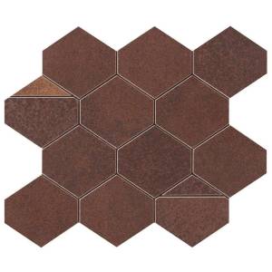 Мозаика Atlas Concorde Blaze 9BNC Corten Mosaico Nest 25.8x29.4