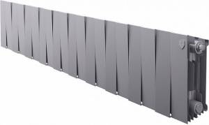 Радиатор биметаллический Royal Thermo Piano Forte 200 silver satin, 20 секций