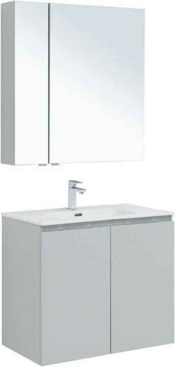 Мебель для ванной Aquanet Алвита New 80 274210 серый, 1553x810x465