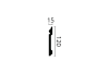 Плинтус гибкий NMC Wallstyl FL2F 200x1.5x12 фото 2