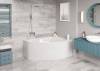 Акриловая ванна Vagnerplast Flora 150x100 R ультра-белая фото 4