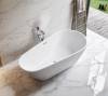 Акриловая ванна Cerutti Spa Mimi CT10503 белая, 170x80 фото 2