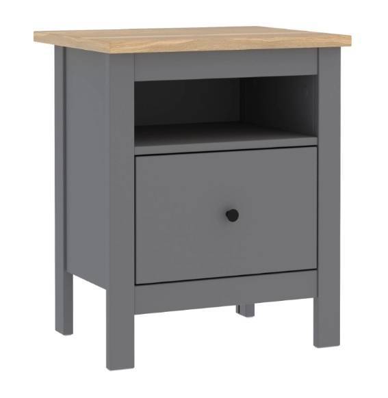 Тумба Гуд Лакк Сага 2.08.03.010.15 Серый/ясень