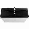 Тумба с раковиной Belbagno Albano ALBANO-1200-2C-PIA-BL 120x45x81 Bianco Lucido напольная с двумя выкатными ящиками фото 11
