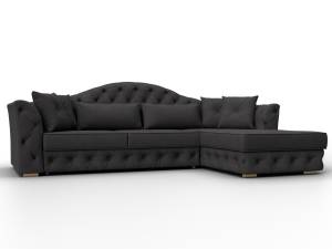 Диван угловой Лига Диванов Артис 128040 Коричневый