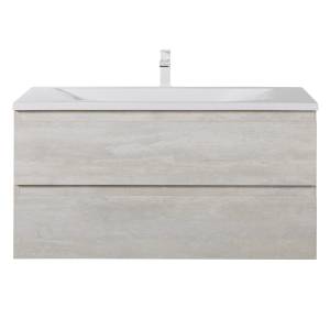 Тумба под раковину Cezares MOLVENO-100-2C-SO-LB Legno Bianco, 100x50x50
