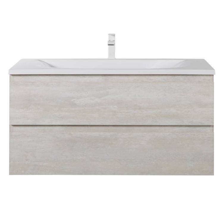 Тумба под раковину Cezares MOLVENO-100-2C-SO-LB Legno Bianco, 100x50x50